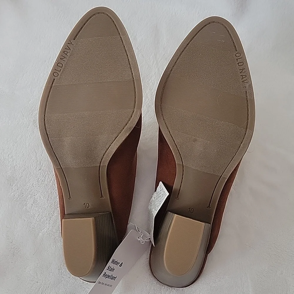 Old Navy Brown Mules Size 10 NWT - Picture 9 of 10